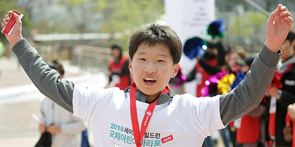 달리면서 개발도상국 영유아를 살리는 국제어린이마라톤 in 부산