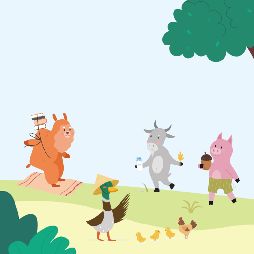 모여봐요! 세이브더칠드런 동물의 숲