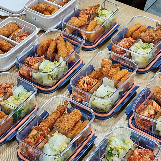 도시락과 보냉백