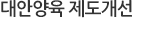 대안양육 제도개선