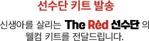 선수단 키트 발송